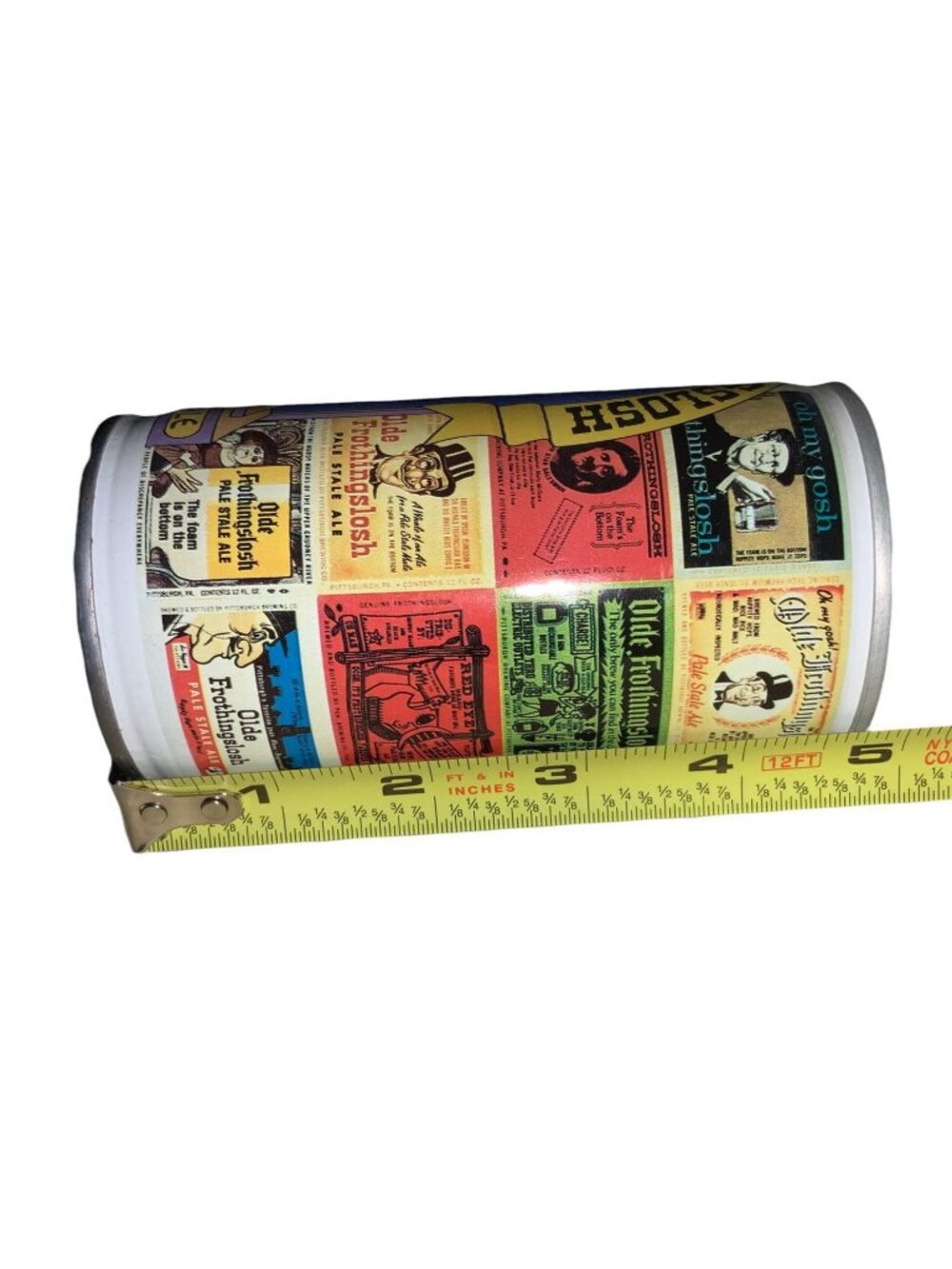 Olde Frothingslosh Beer Can Pittsburg Brewing Company  Collectible  Empty - Picture 9 of 16
